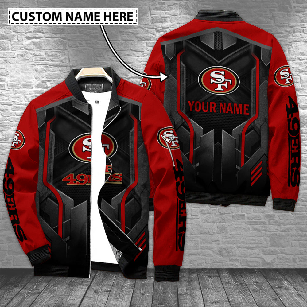 San Francisco 49ers Personalized Bomber Jacket AZCBJ013