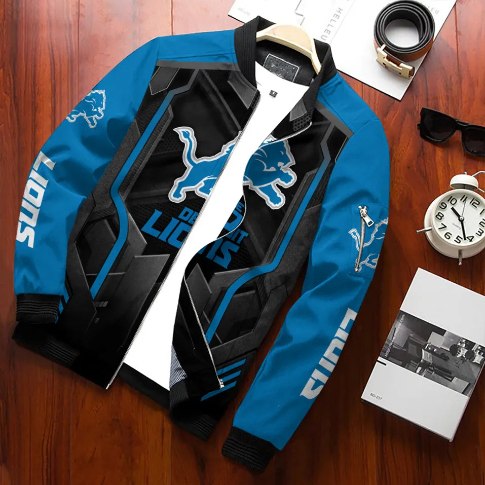 Detroit Lions Bomber Jacket AZCBJ022