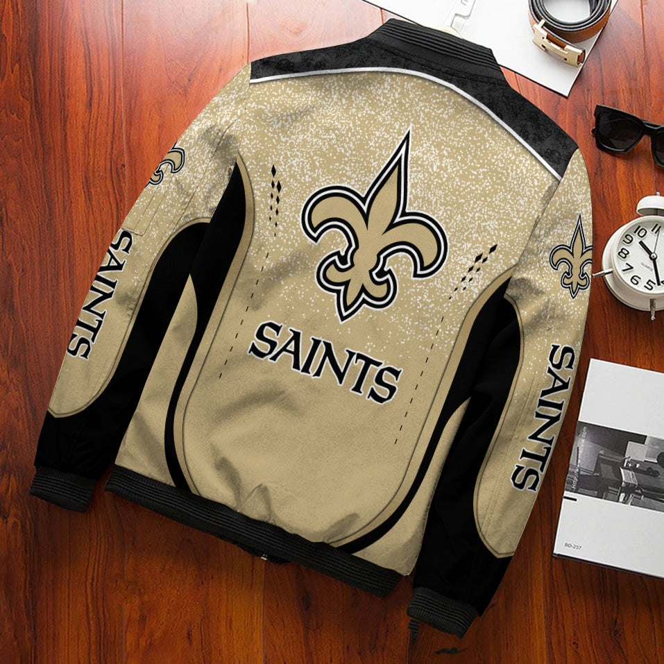 New Orleans Saints Personalized Bomber Jacket BG883
