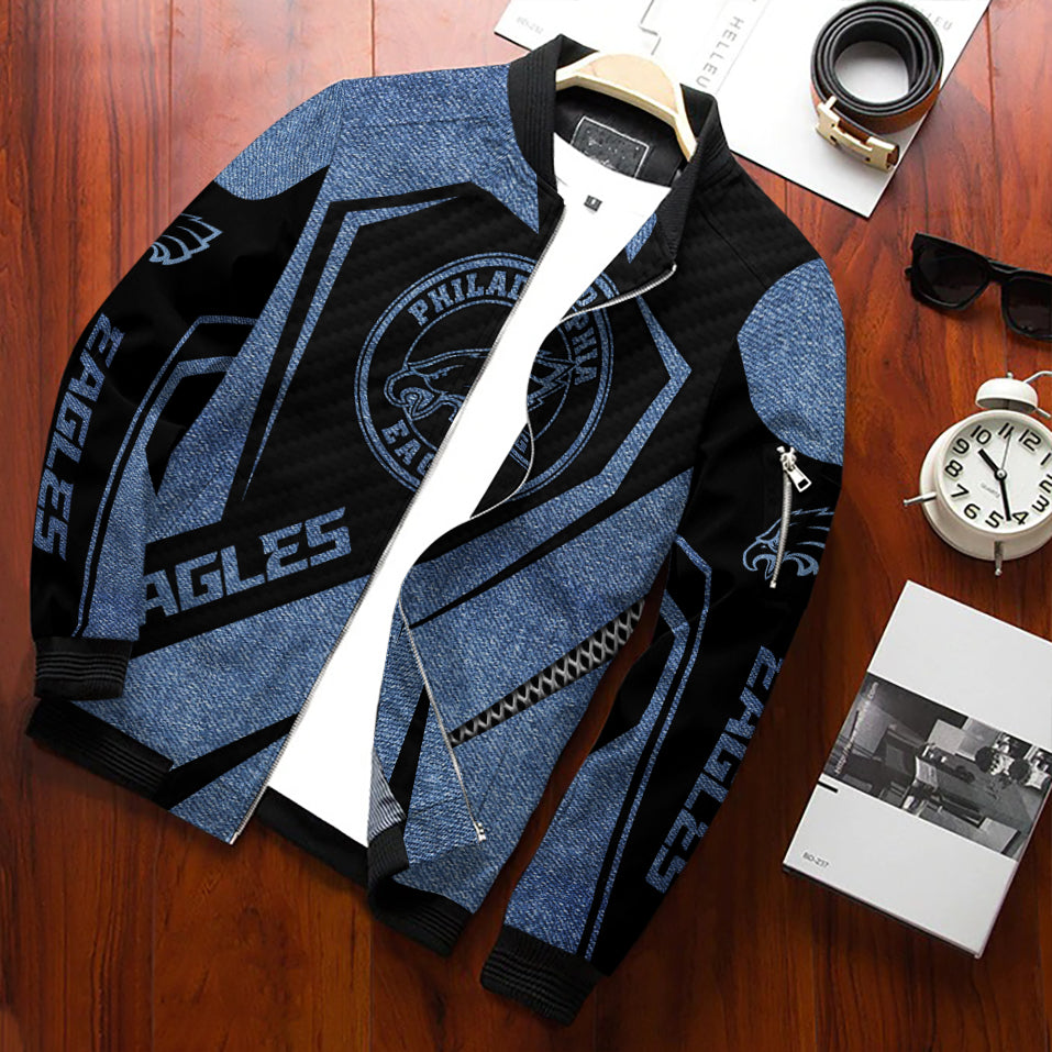 Philadelphia Eagles Personalized Bomber Jacket BG920