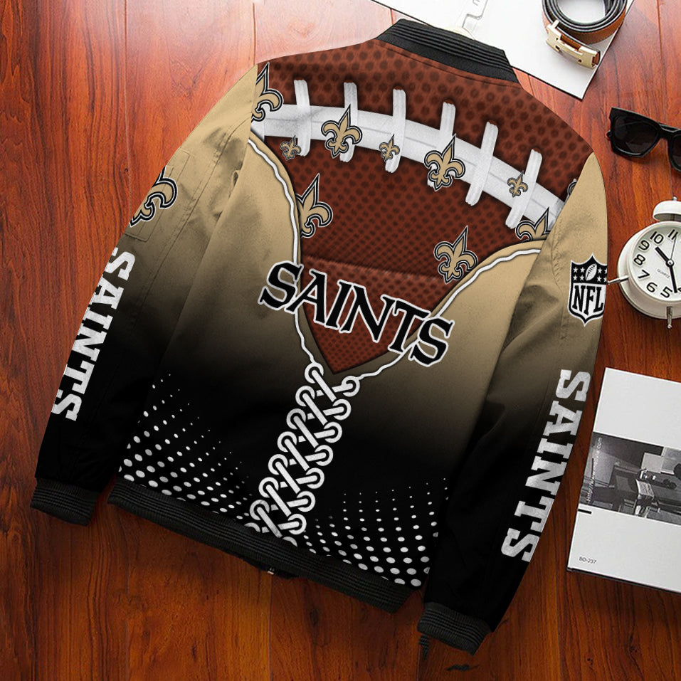 New Orleans Saints Bomber Jacket BG929