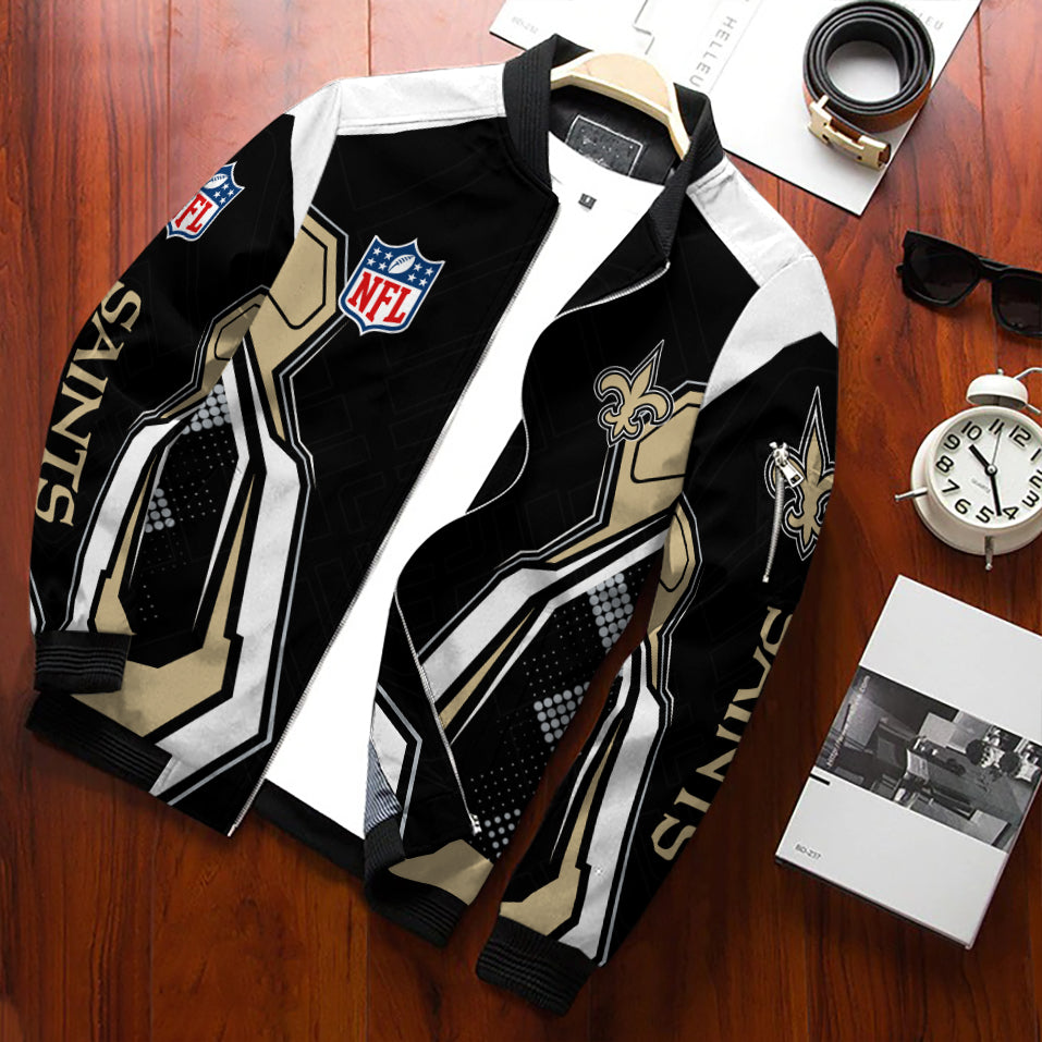 New Orleans Saints Personalized Bomber Jacket BGBBJ963