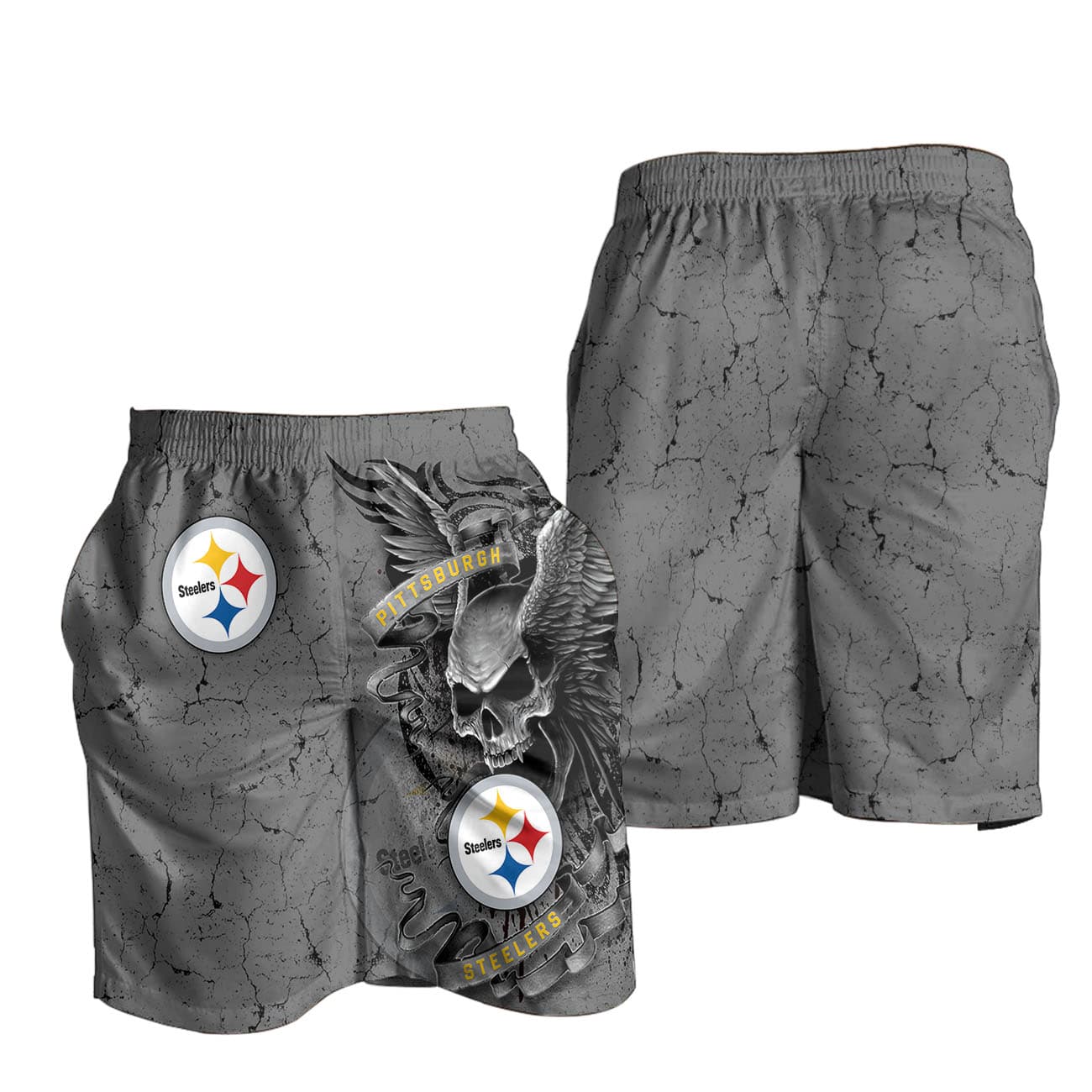 Pittsburgh Steelers T-shirt and Shorts BG516