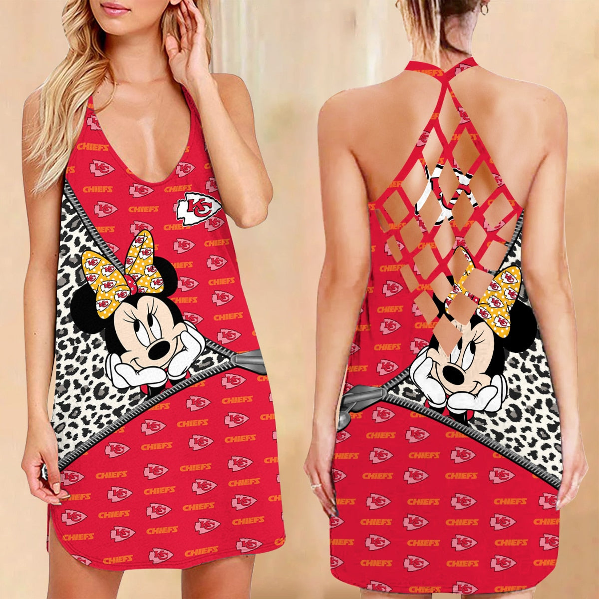 Kansas City Chiefs Criss-Cross Dress 67