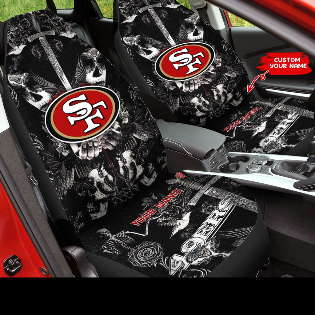 San Francisco 49ers Personalized Car Seat Covers BG577