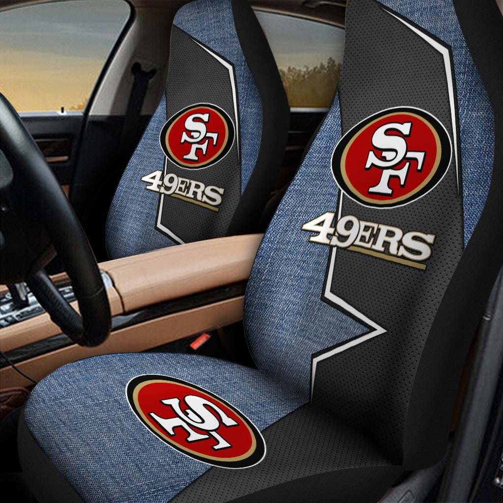 San Francisco 49ers Personalized Car Seat Covers BG590
