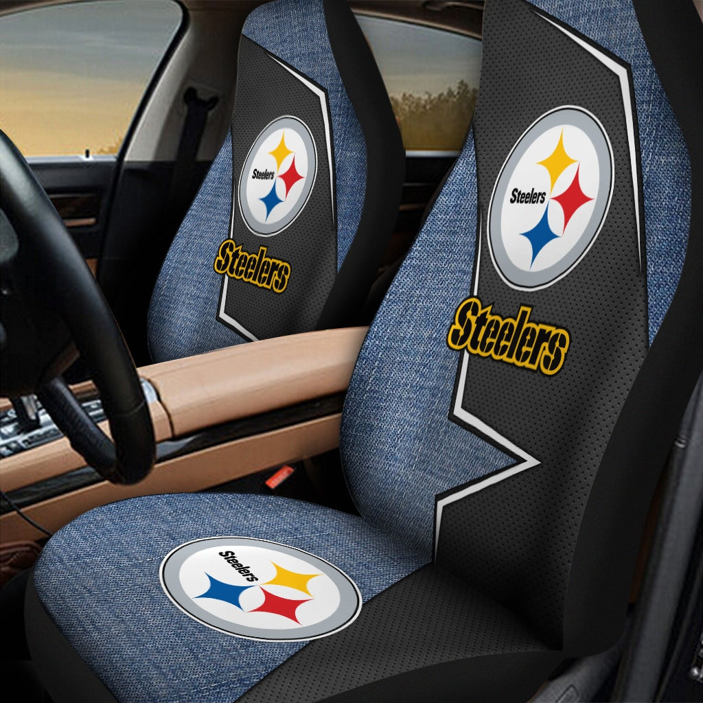 Pittsburgh Steelers Personalized Car Seat Covers BG592