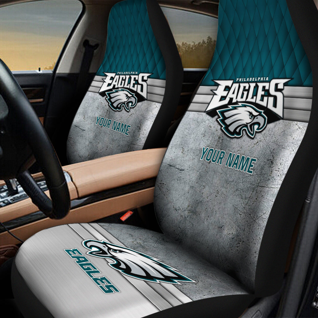 Philadelphia Eagles Personalized Car Seat Covers BG606