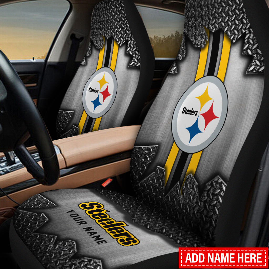 Pittsburgh Steelers Personalized Car Seat Covers BG609