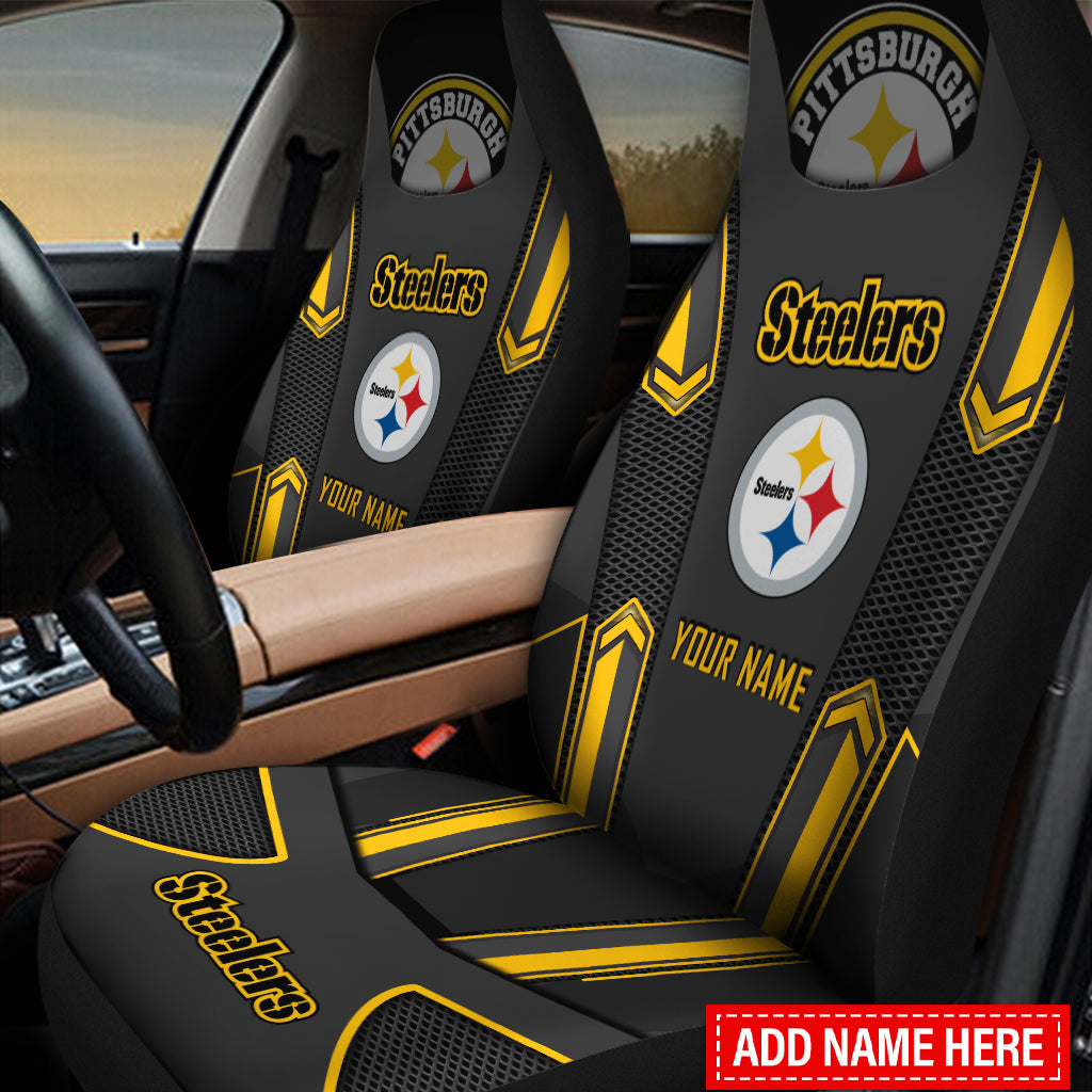 Pittsburgh Steelers Personalized Car Seat Covers BG620