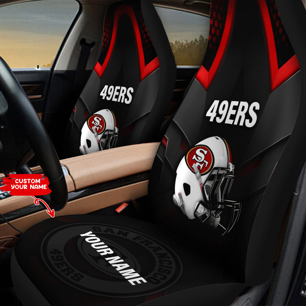 San Francisco 49ers Personalized Car Seat Covers BGCSC689