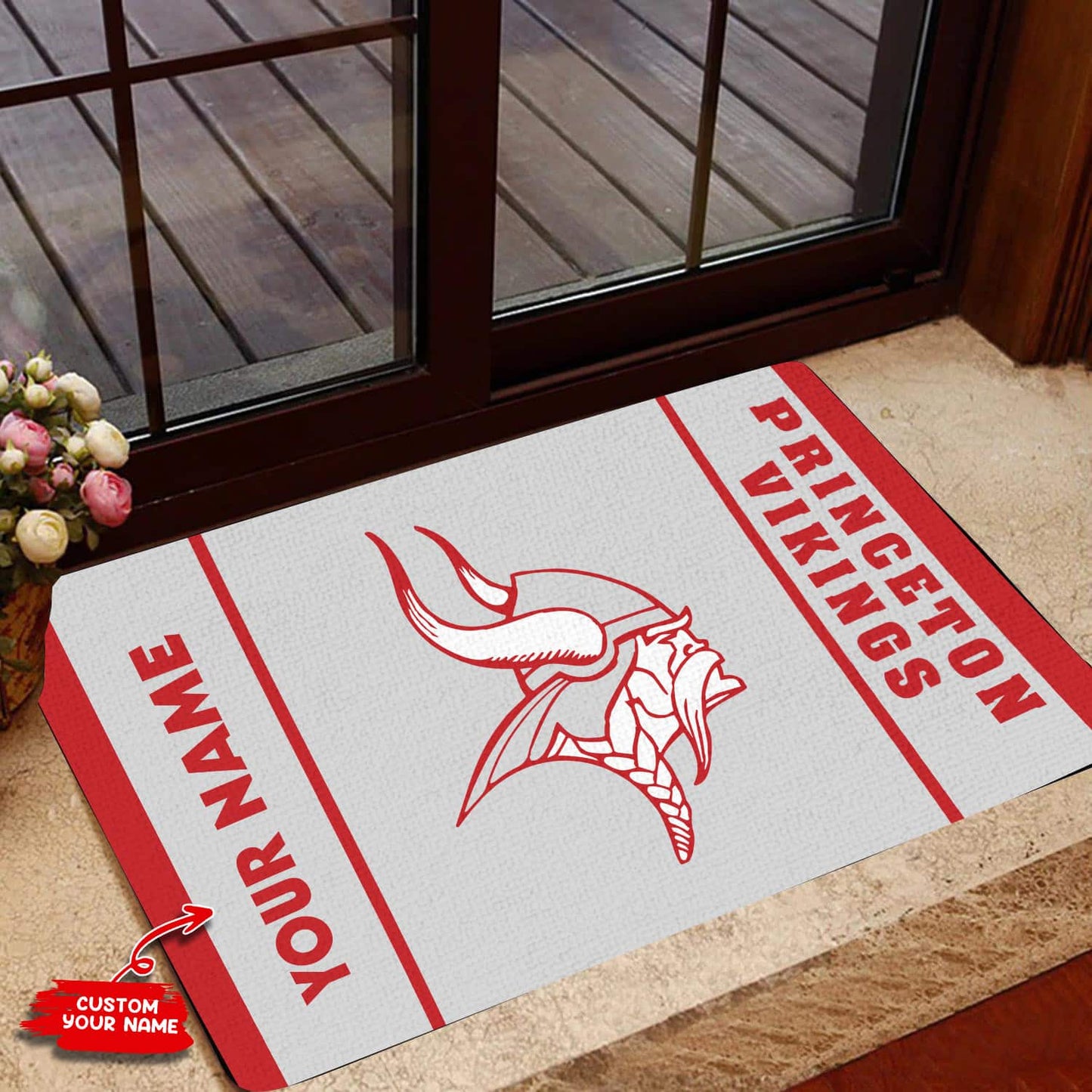 Minnesota Vikings Personalized Doormat BG438