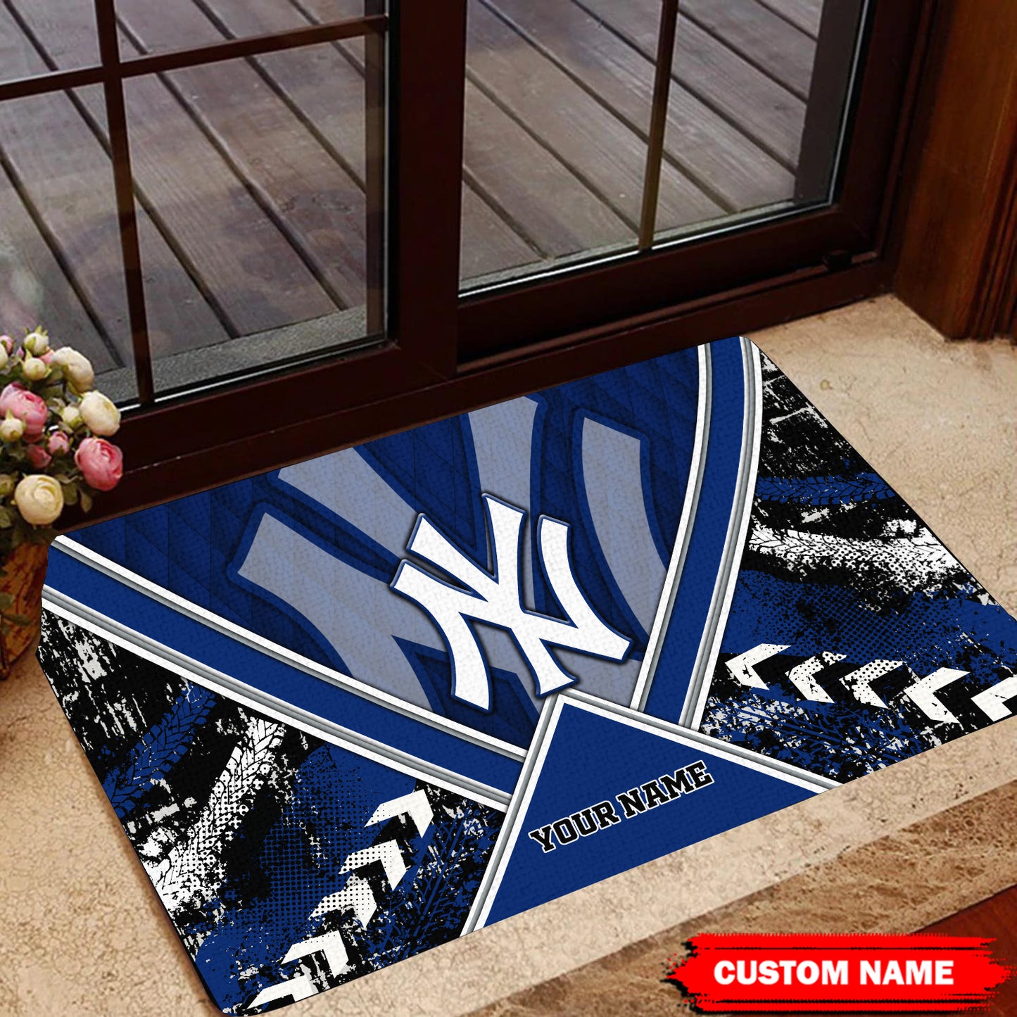 New York Yankees Personalized Doormat BG451