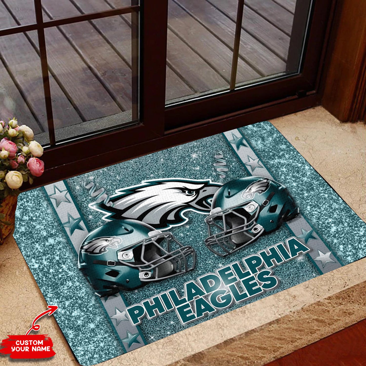 Philadelphia Eagles Personalized Doormat BG460