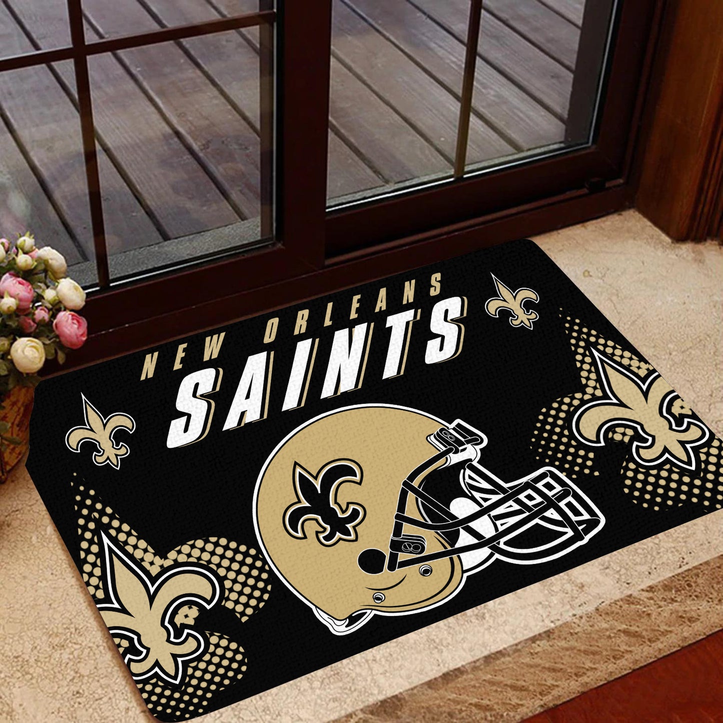 New Orleans Saints Doormat BGDMM628