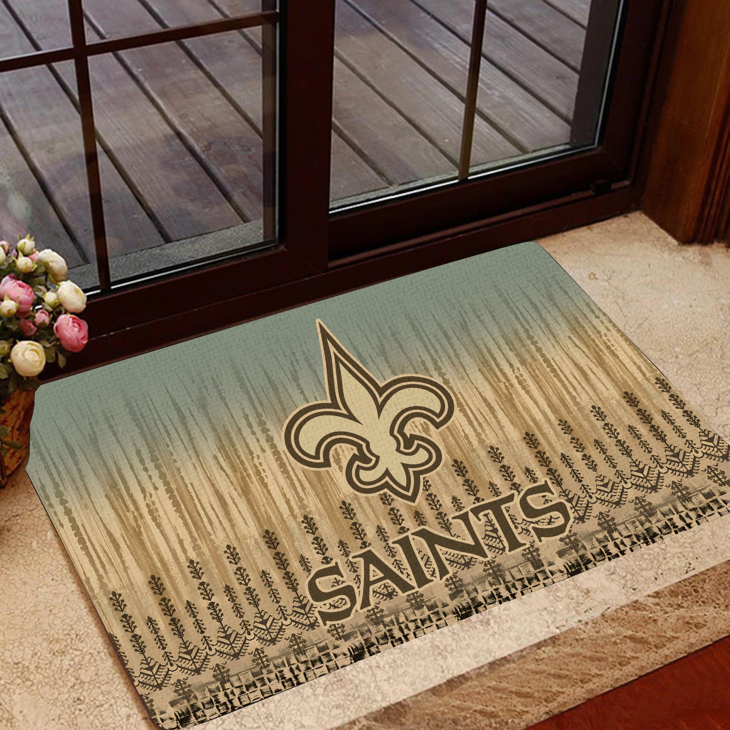New Orleans Saints Doormat BGDMM633
