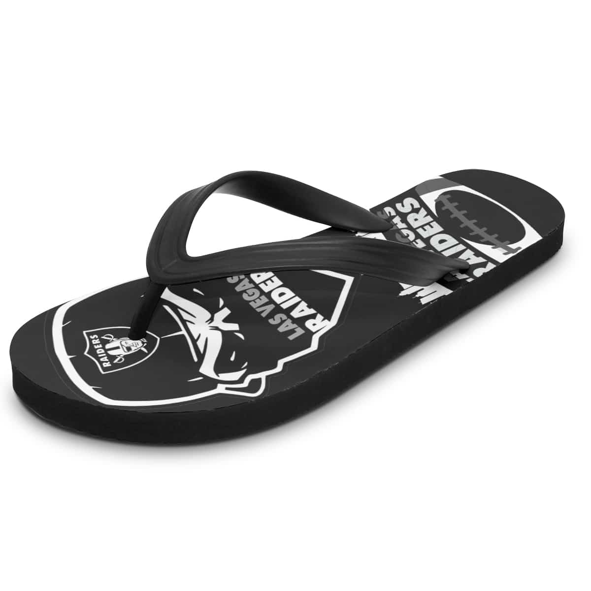 Las Vegas Raiders Summer Flip Flop BG49