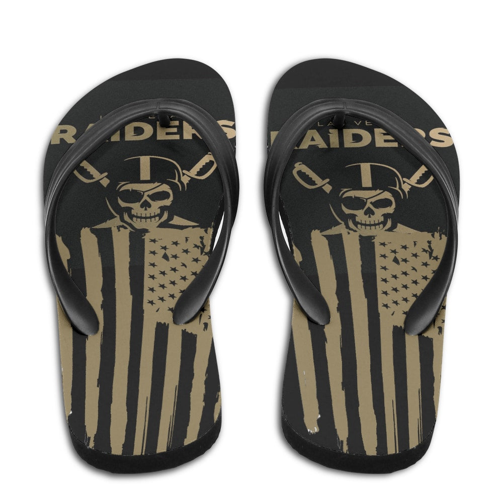 Las Vegas Raiders Summer Flip Flop BG50