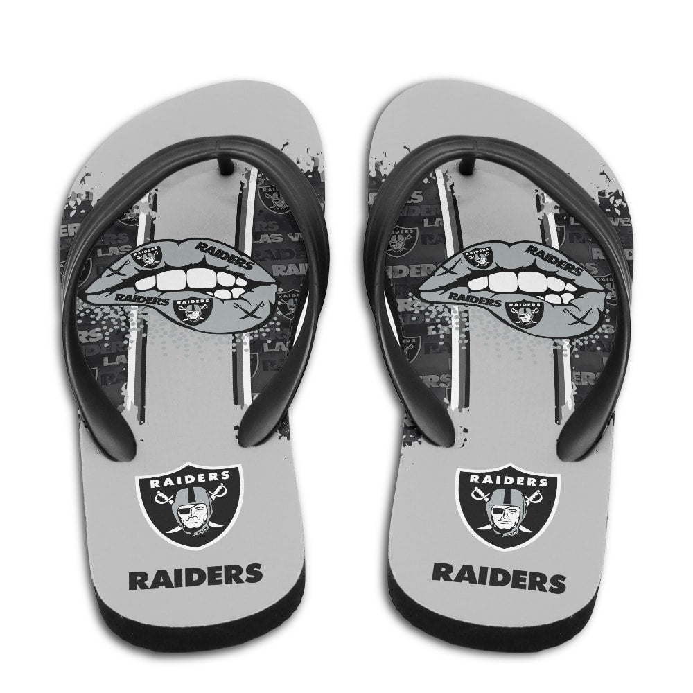 Las Vegas Raiders Summer Flip Flop BG56