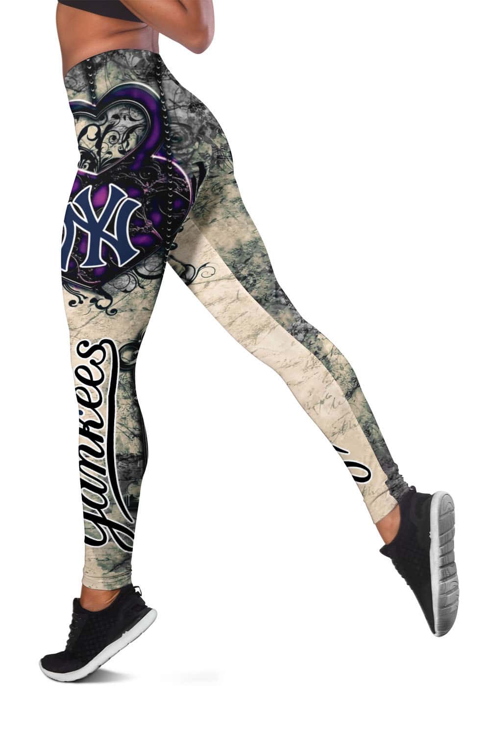 New York Yankees Leggings And Tank Top BG275