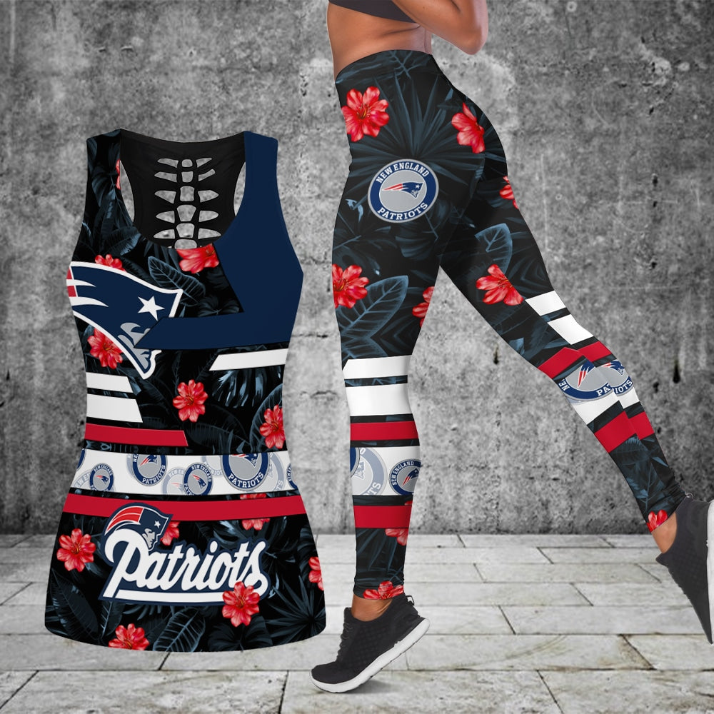 New England Patriots Combo Tank Top And Leggings BG299
