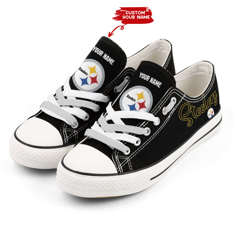 Pittsburgh Steelers Personalized New Low Top BG88