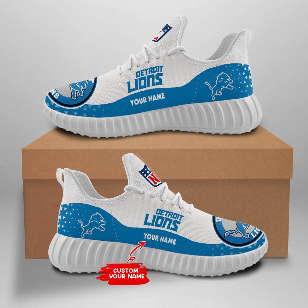Detroit Lions Personalized New Sneakers BG06