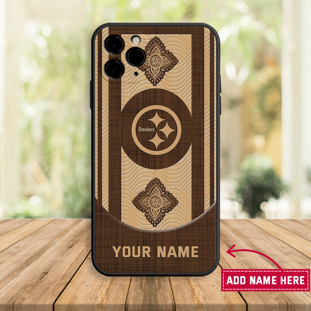 Pittsburgh Steelers Personalized Phone Case BGPC054