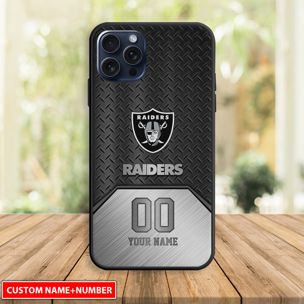 Las Vegas Raiders Personalized Phone Case BGPC174