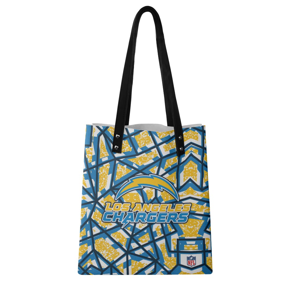 Los Angeles Chargers PU Shopping Fashion Tote Bag BG09