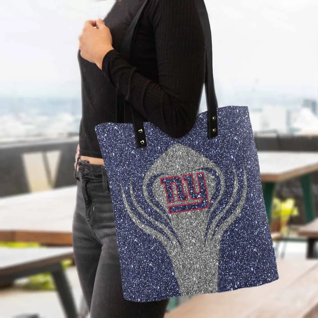 New York Giants PU Shopping Fashion Tote Bag BG13