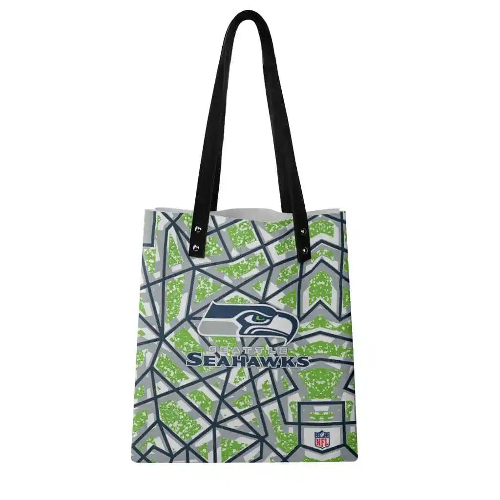 Seattle Seahawks PU Shopping Fashion Tote Bag BG16