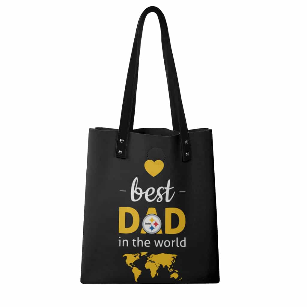 Pittsburgh Steelers PU Shopping Fashion Tote Bag BG30