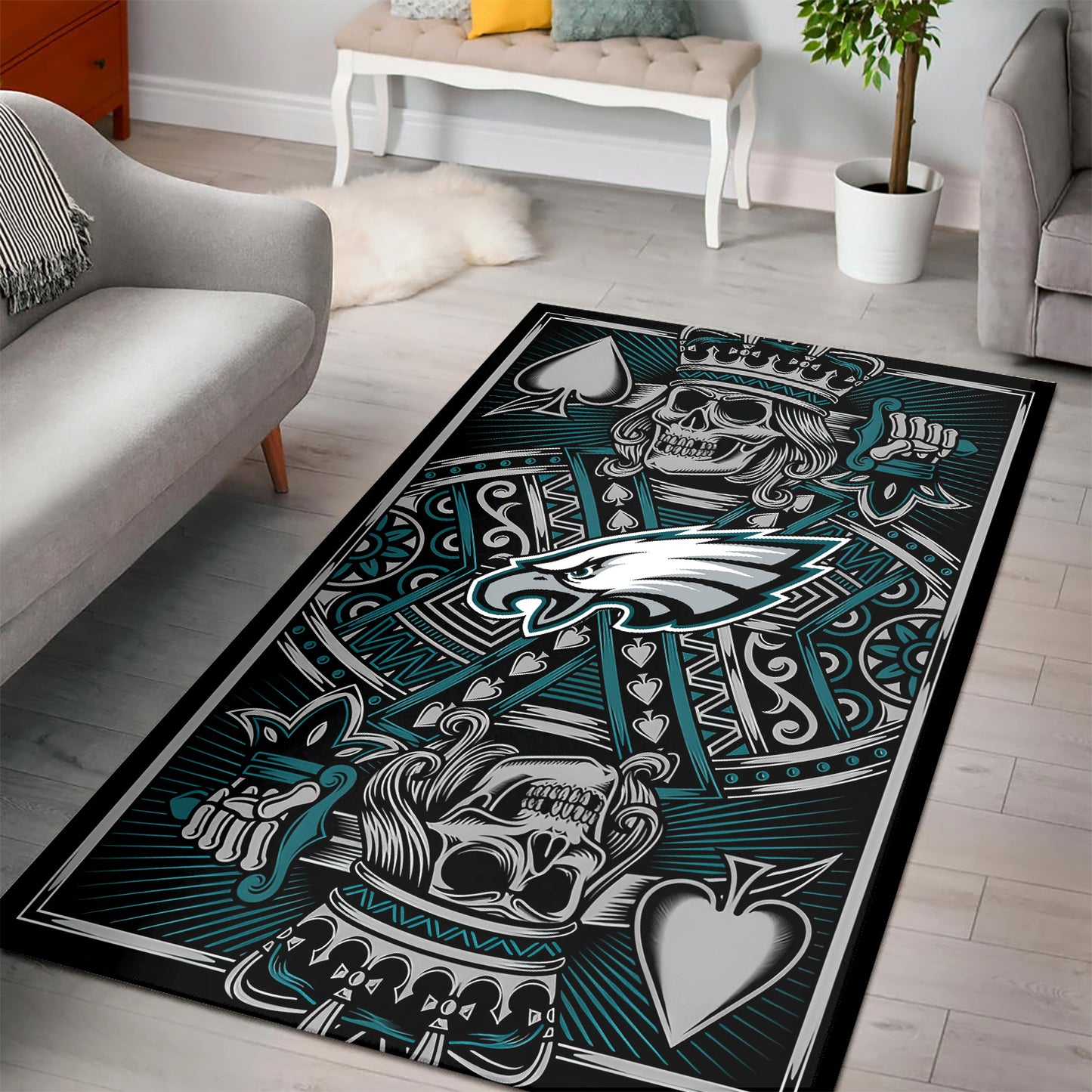 Philadelphia Eagles Rectangle Rug BGRERUG182