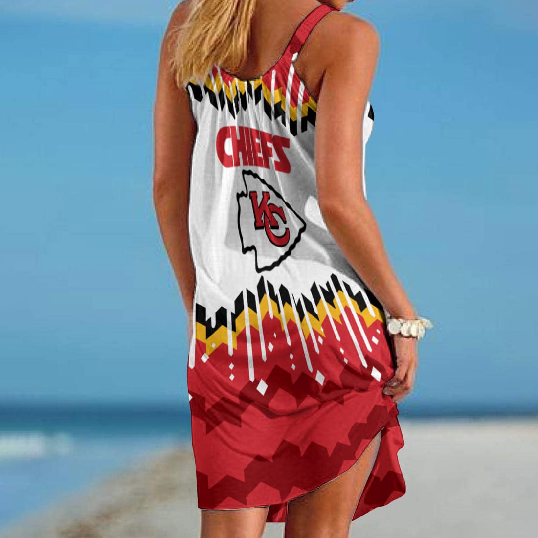 Kansas City Chiefs Beach Dress BG66
