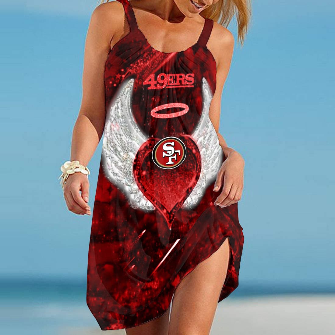 San Francisco 49ers Beach Dress BG195