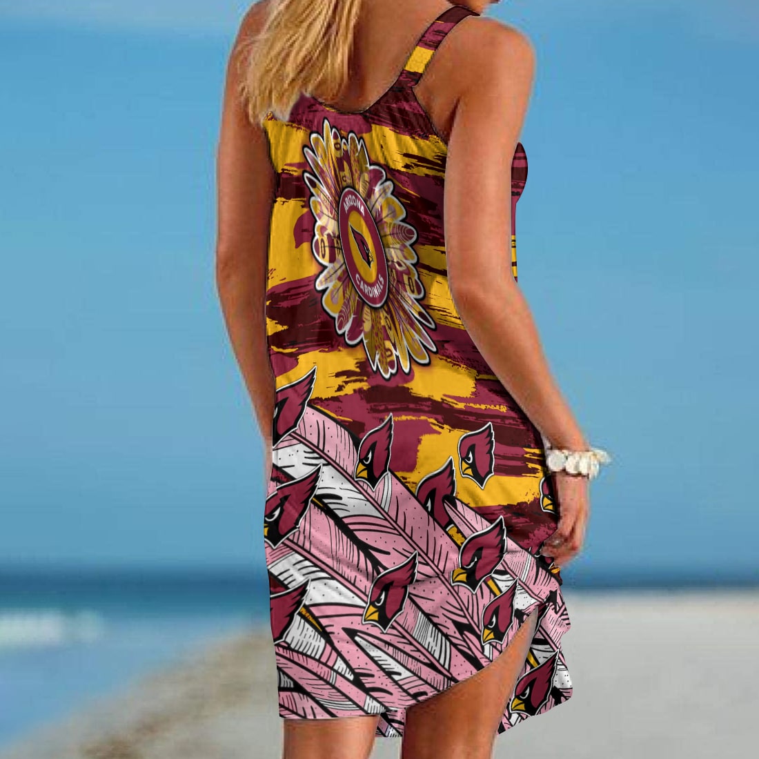Arizona Cardinals Beach Dress BG220