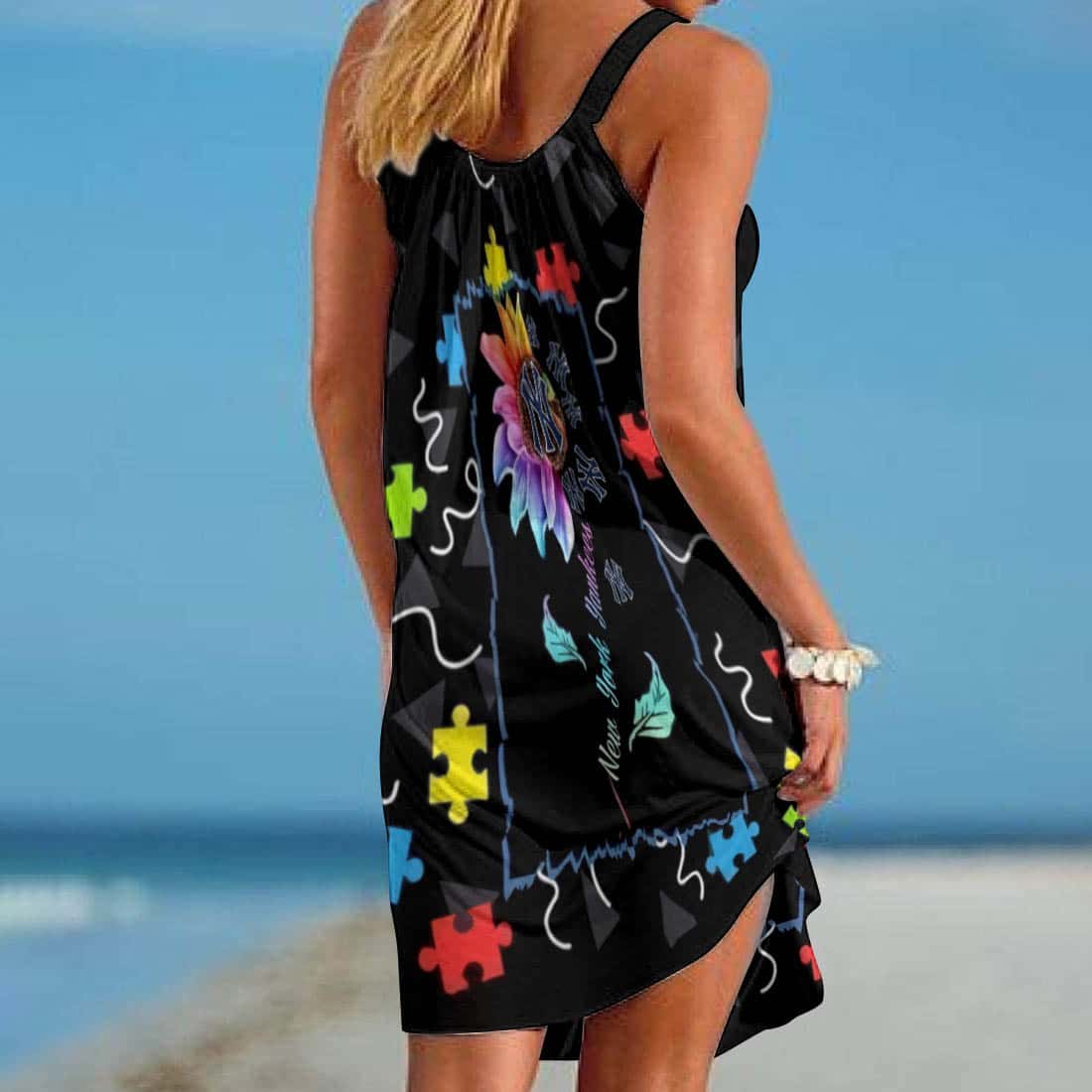 New York Yankees Beach Dress BG227