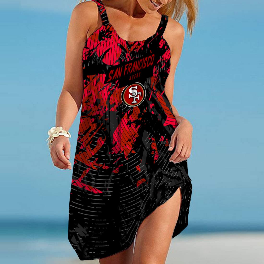 San Francisco 49ers Beach Dress BG247