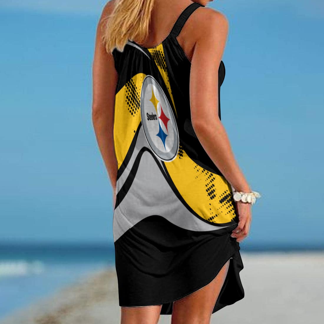 Pittsburgh Steelers Beach Dress BG395