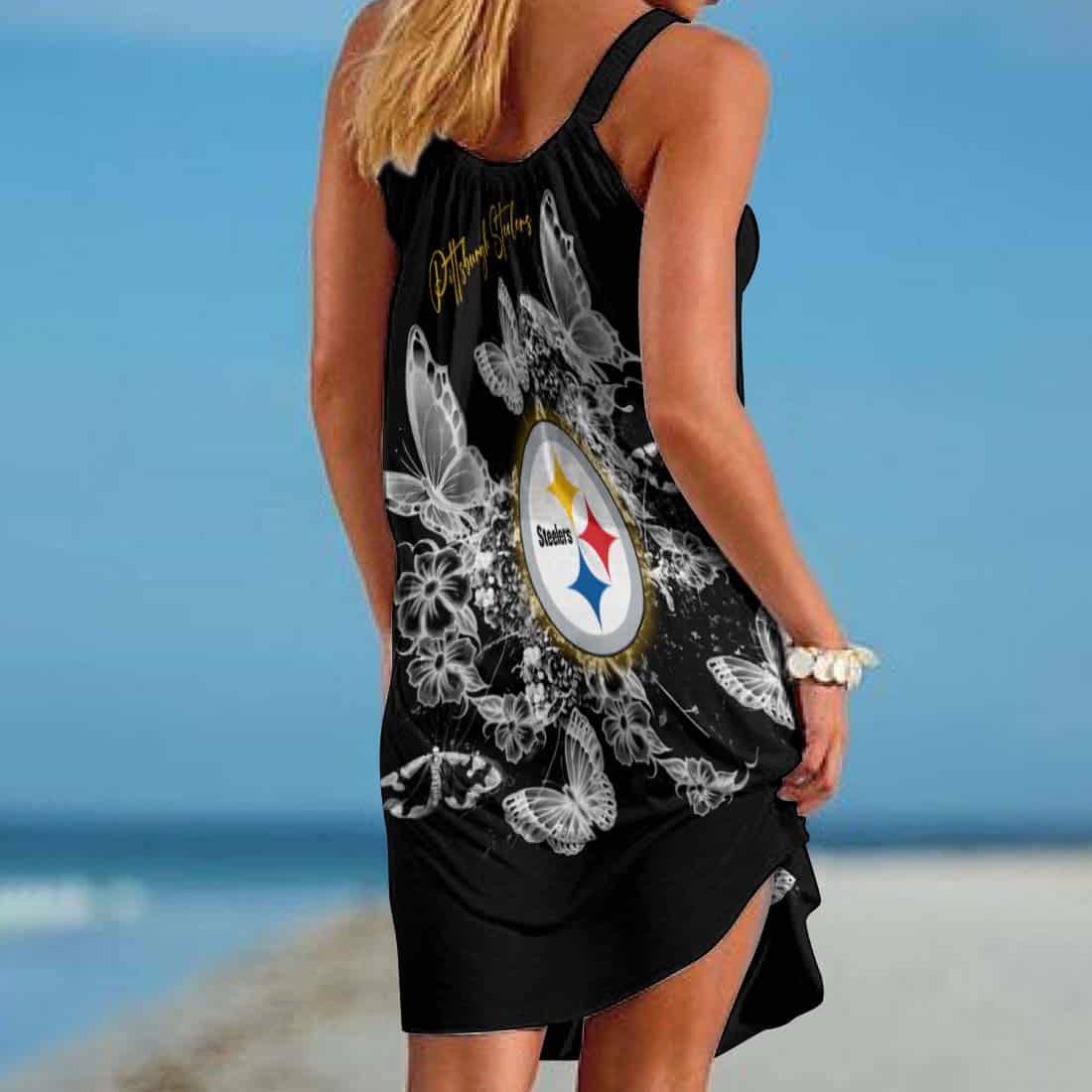 Pittsburgh Steelers Beach Dress BG418