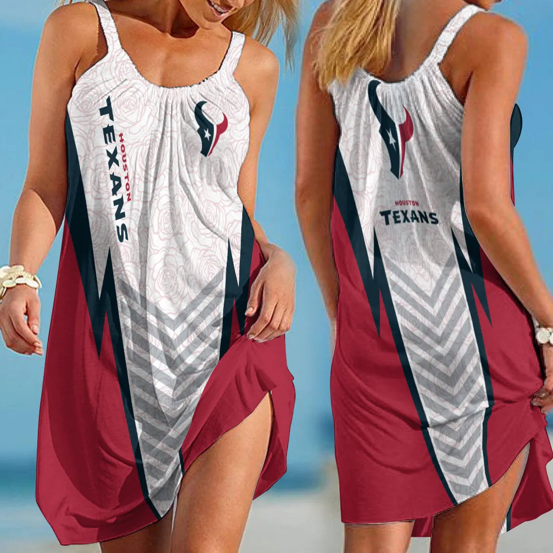 Houston Texans Beach Dress BGSLLBD645