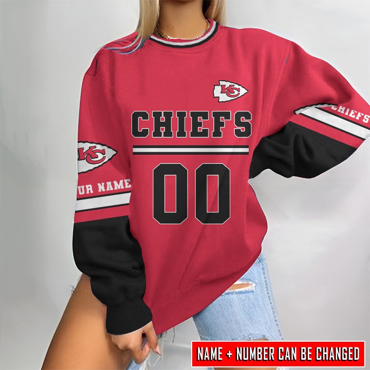 Kansas City Chiefs Round Neck Sweatshirt BG18