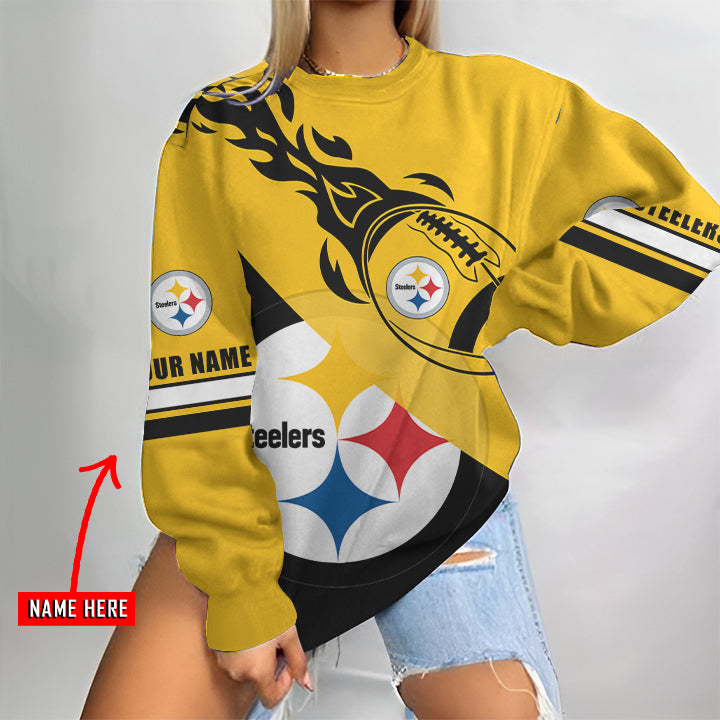 Pittsburgh Steelers Personalized Round Neck Sweatshirt BG28