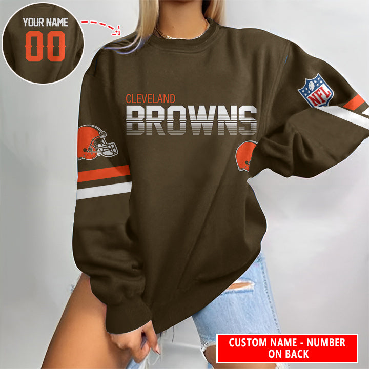 Cleveland Browns Personalized Round Neck Sweatshirt BG55