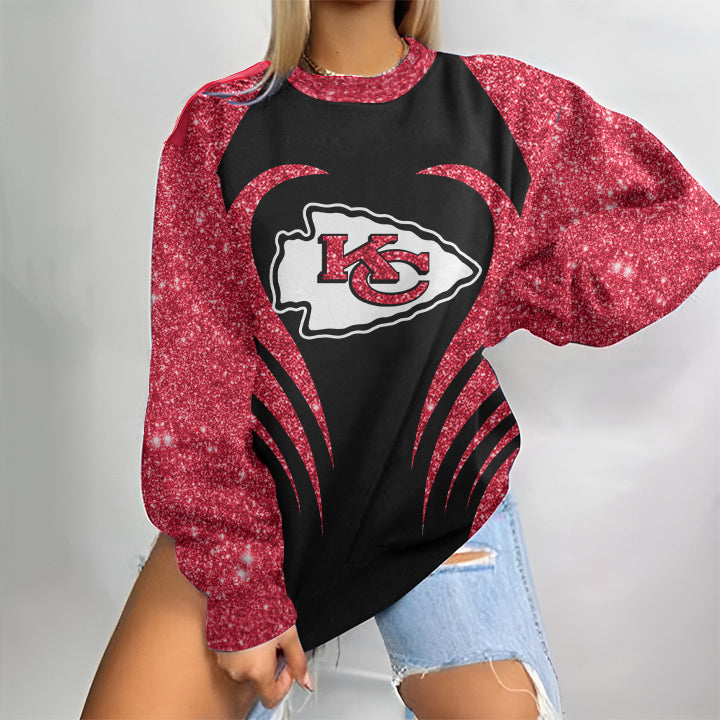Kansas City Chiefs Round Neck Sweatshirt BG64