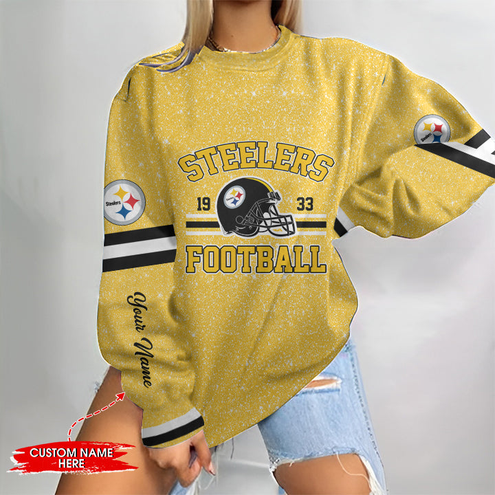 Pittsburgh Steelers Personalized Round Neck Sweatshirt BGSW096