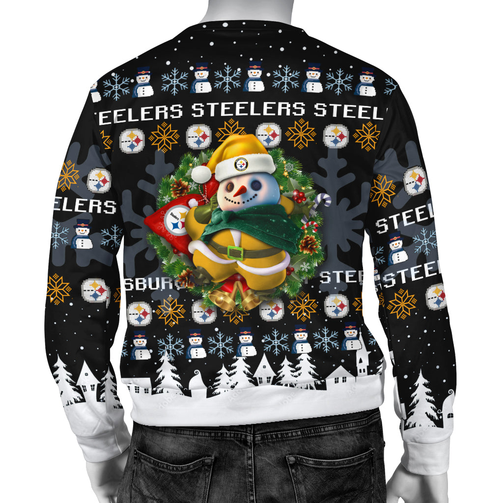 Pittsburgh Steelers Personalized Woolen Sweater BG73