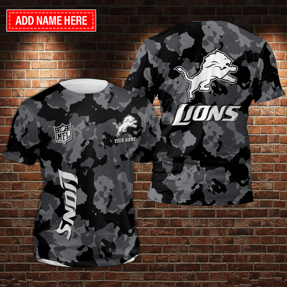 Detroit Lions Personalized T-Shirt BGTS602