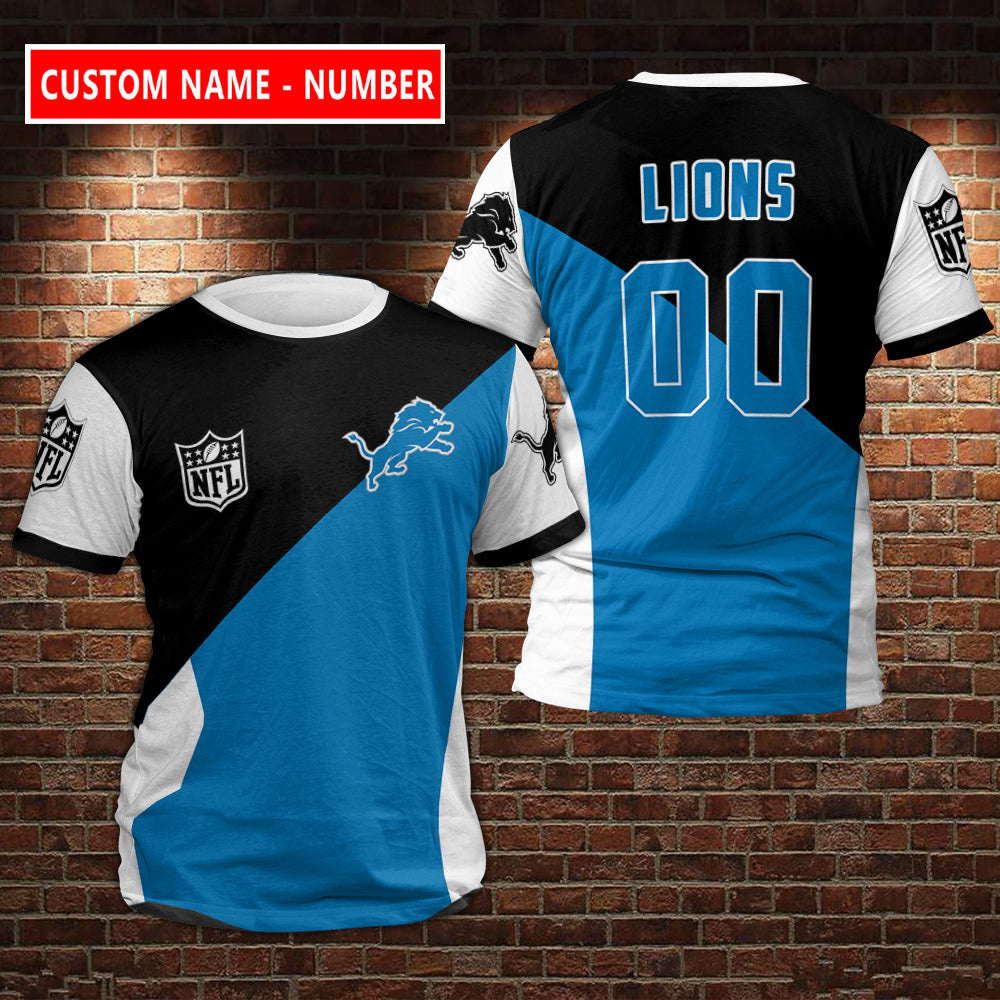 Detroit Lions Personalized T-Shirt BGTS606